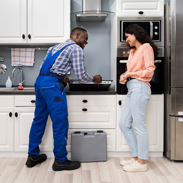 can you provide an estimate for cooktop repair before beginning any work in Jeddo MI